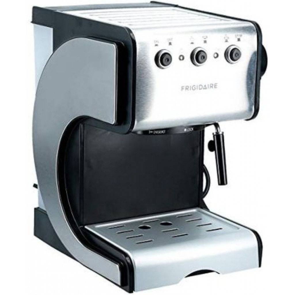 Coffee, Espresso and Cappuccino Maker Machine-Silver