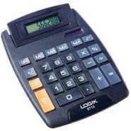 Logik 8 Digit Business Calculator Large - Black