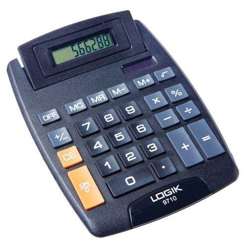 Logik Calculator 8 Digit Large - Black