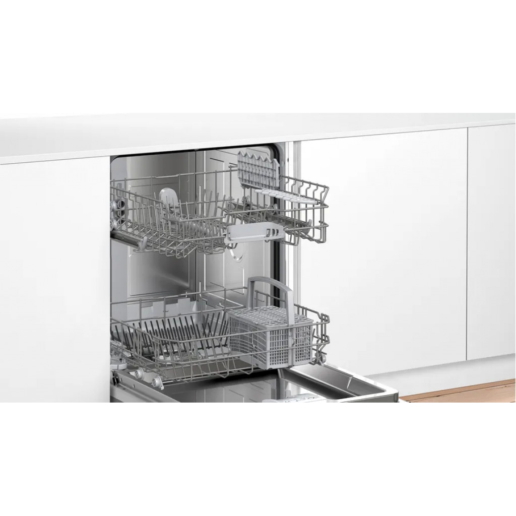 Bosch Serie 4 60 cm, Built- in, Fully-Integrated Dishwasher, 5 programs, 12 Place settings | SMV50E00GC