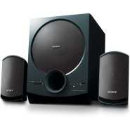 Sony SA-D20, 2.1Ch 60W Home Theatre Satellite Speakers With Bluetooth, Usb, Nfc Compatible, Big Size Subwoofer - Black