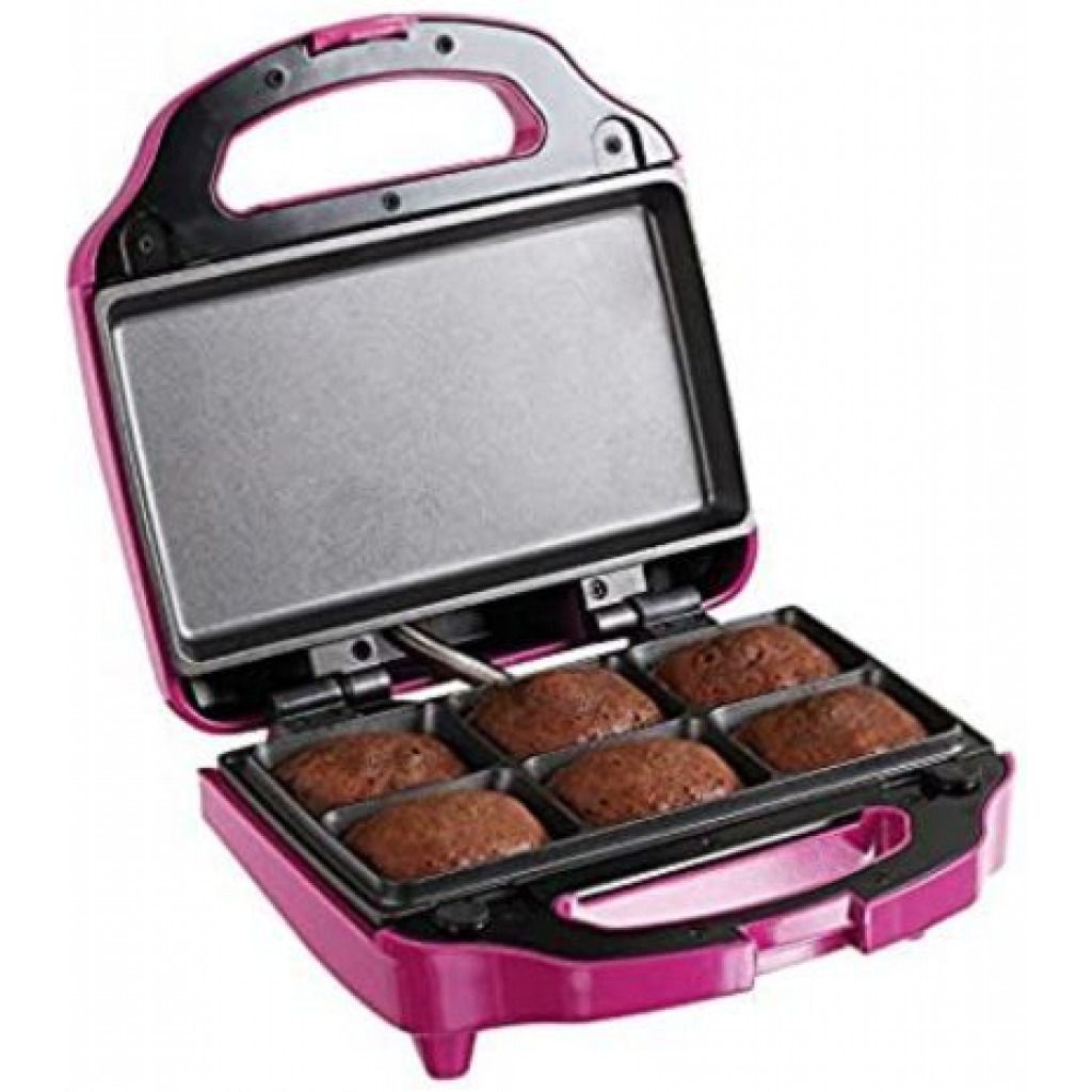 Domoclip 2 in1Muffin,Brownie,Cupcake Maker Back Mould Pan - Purple