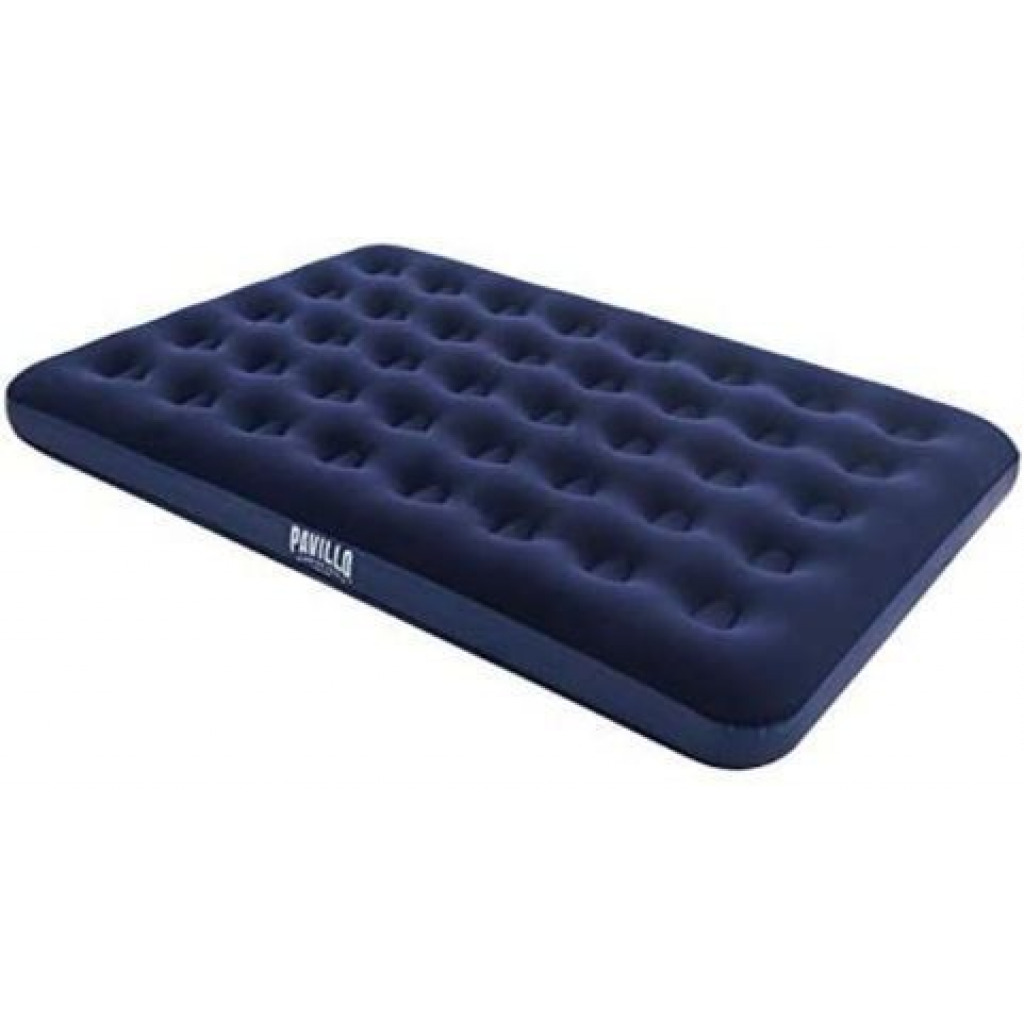 Intex Flocked Full-Size Air Bed lnflatable Mattress,Blue