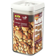 Mcirco 4 Piece Airtight Sugar Bowl, Cereal Food Storage Containers Organizer -White
