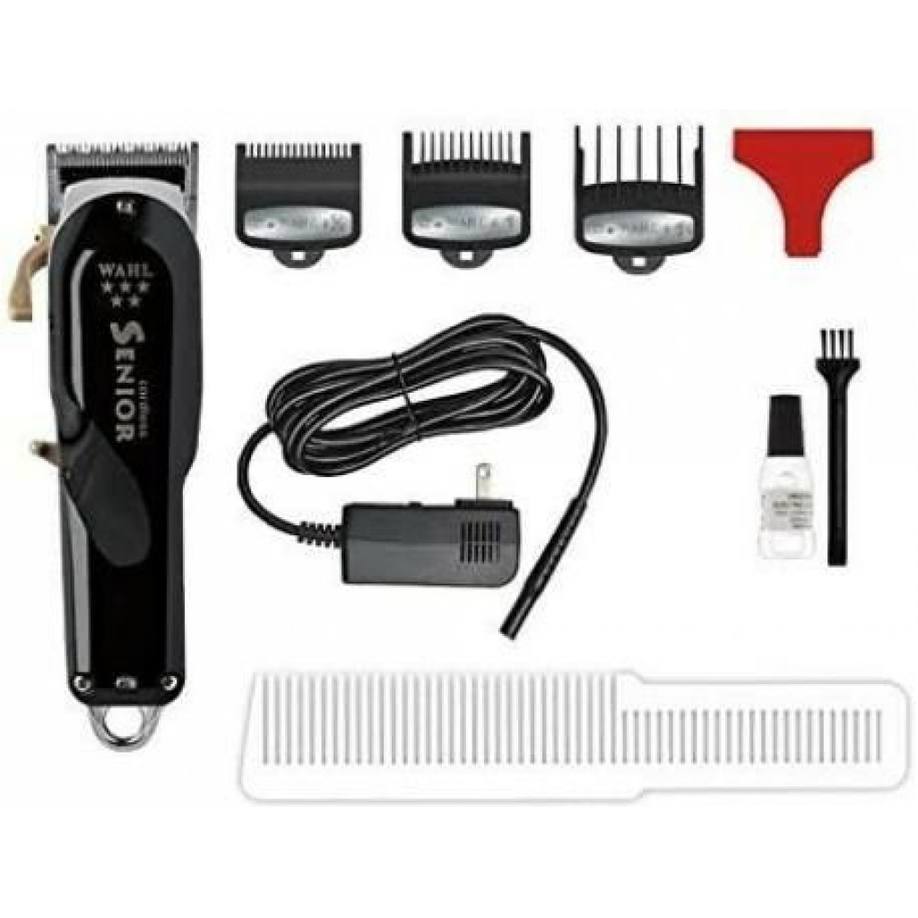 Wahl Rechargeable Cordless And Corded Senior Hair Clipper - Black