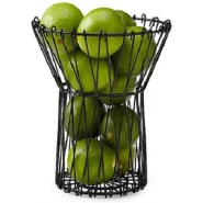 7in1 Adjustable Fruit Basket Bin Storage Organizer, Brown Food Storage TilyExpress