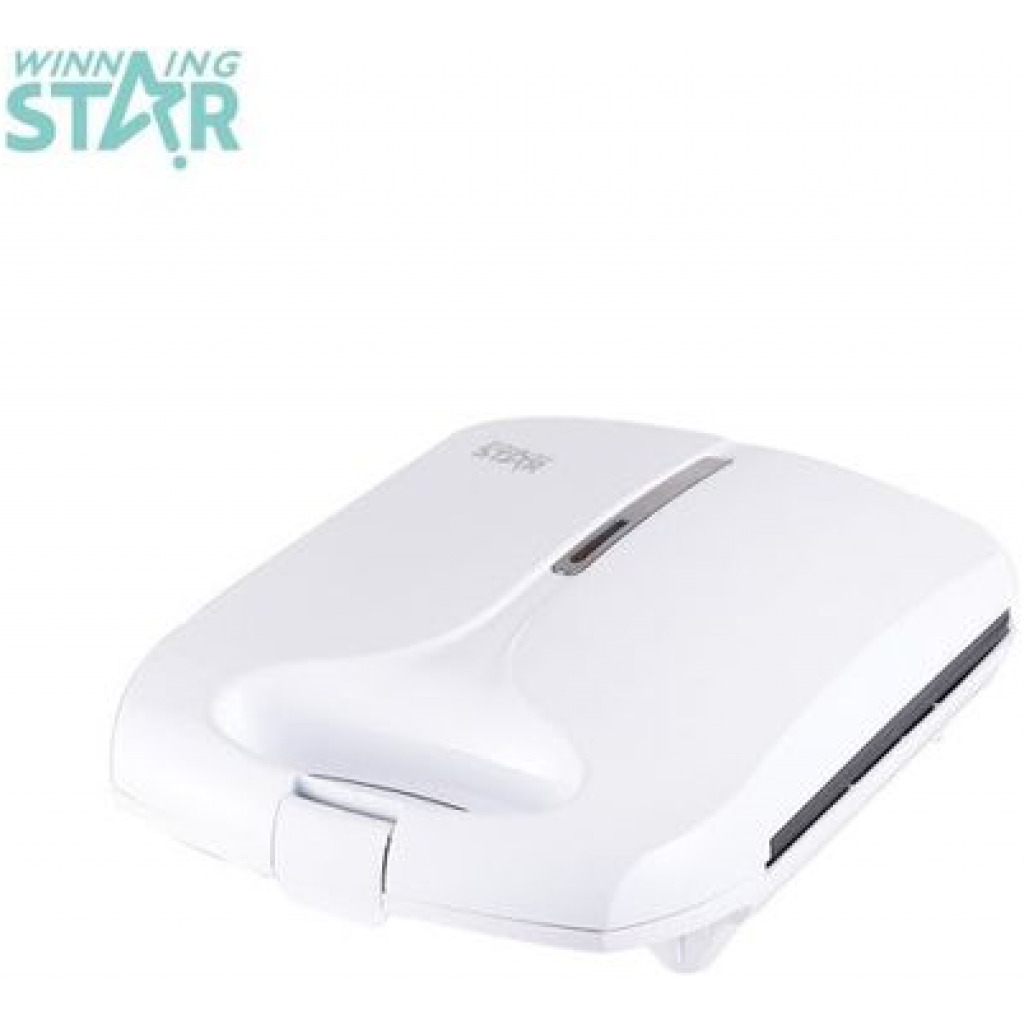 Winningstar 4 Slice Sandwich Maker, Panini Cooking Maker, Toaster Grill-White