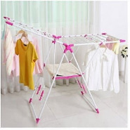 Foldable Drying Clothes Hanger Rack – Pink Clothes Hangers TilyExpress