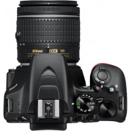 Nikon D3500 W/ AF-P DX Nikkor 18-55mm f/3.5-5.6G VR Digital Camera – Black Nikon Cameras TilyExpress