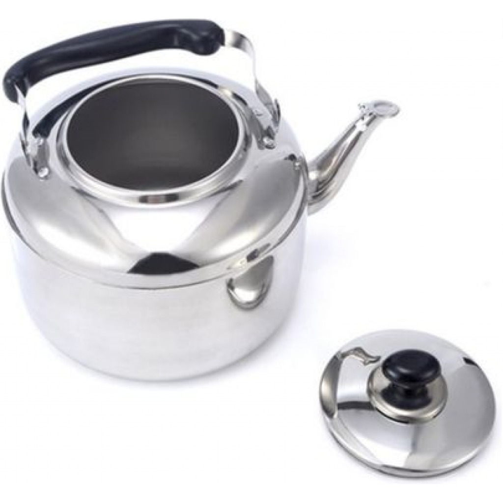 Stainless steel Whistling Kettle - Silver