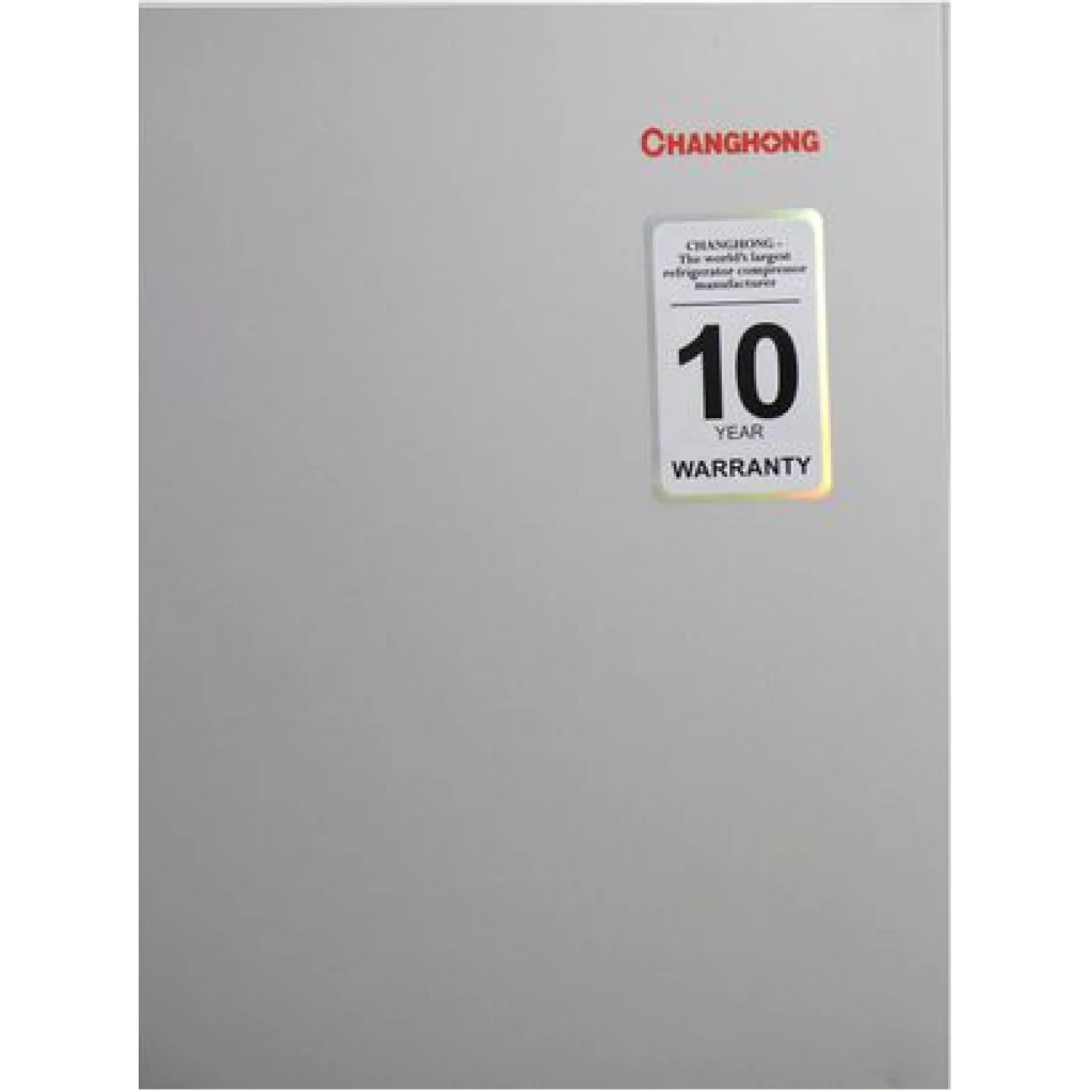 Changhong 670-Litres Fridge CR670; Top Mount Freezer, Double Door Frost Free Refrigerator - Silver
