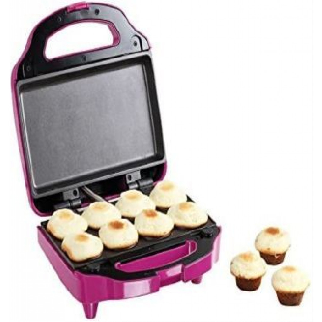 Domoclip 2 in1Muffin,Brownie,Cupcake Maker Back Mould Pan - Purple