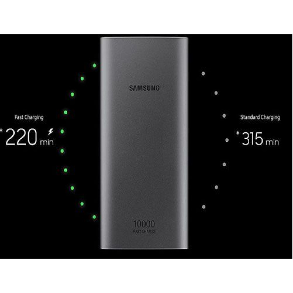 Samsung Slim Fast Charge Power Bank 10000MaH, 1 Year Warranty