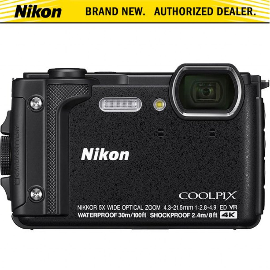 Nikon Coolpix W300 16 Megapixel Compact Camera, Black