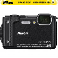 Nikon Coolpix W300 16 Megapixel Compact Camera, Black Nikon Cameras TilyExpress