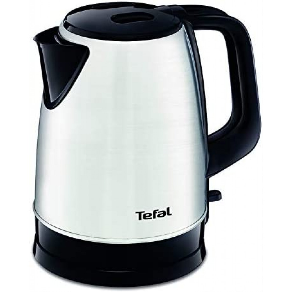 Tefal Good Value 1.7 Liter Kettle, 2400 Watts KI150D27 Percolator, Silver, Stainless Steel