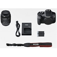 Canon EOS 4000D DSLR Camera and EF-S 18-55 mm f/3.5-5.6 III Lens – Black Canon Cameras TilyExpress