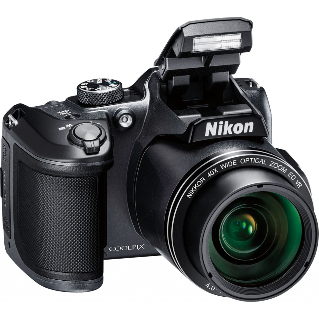 Nikon - COOLPIX B500 16.0-Megapixel Digital Camera - Black