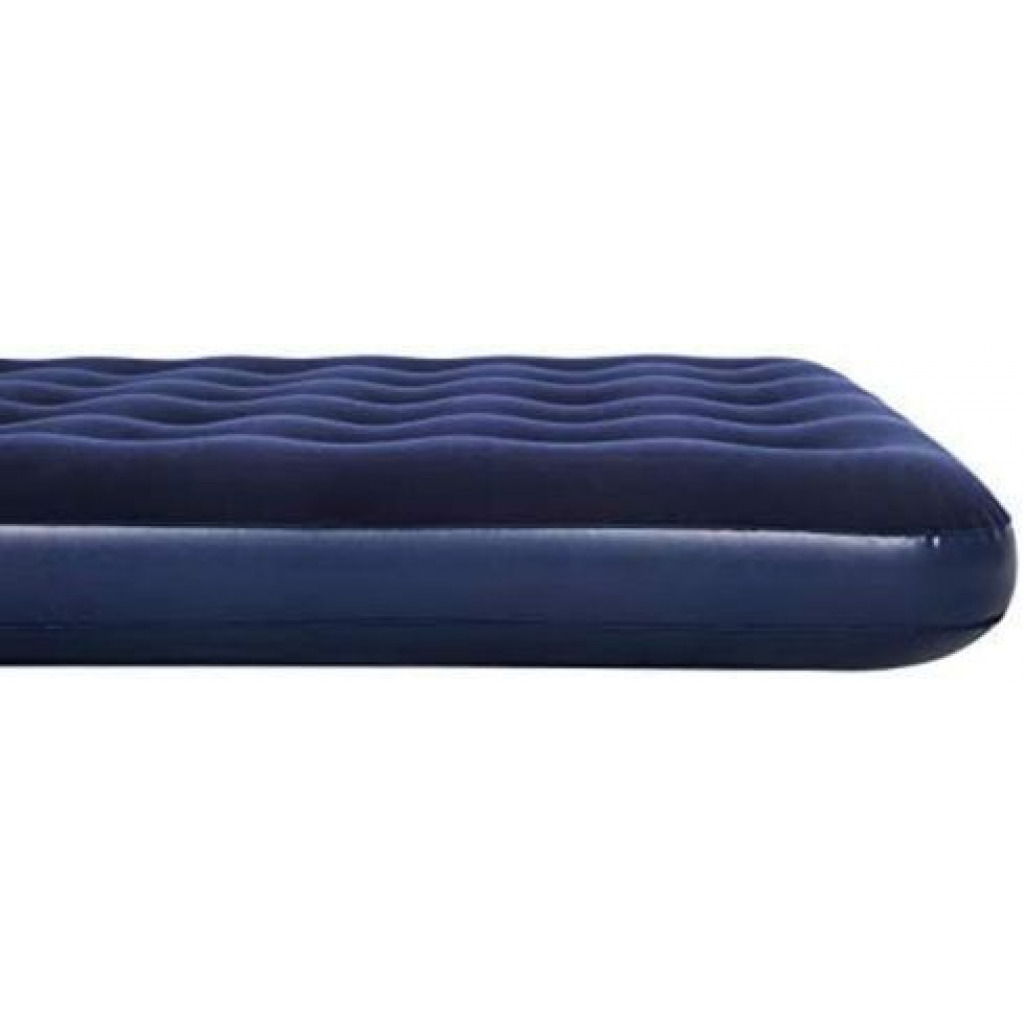 Intex Flocked Full-Size Air Bed lnflatable Mattress,Blue