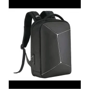 High Capacity Waterproof Anti-Theft Laptop Bag with USB Port – Black Laptop Bag TilyExpress