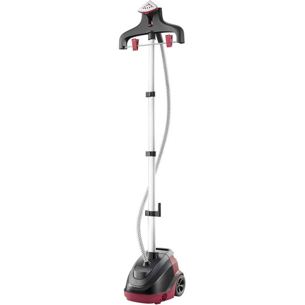 Tefal Master Precision 360 2.5 Litre Upright Garment Steamer, 1500 Watts, Black / Pink, It6540M0