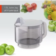 Panasonic Wide Tube 800W Juicer, 1.5L Juice Cup 2.0L Large Capacity Pulp Container, MJSJ01 - White