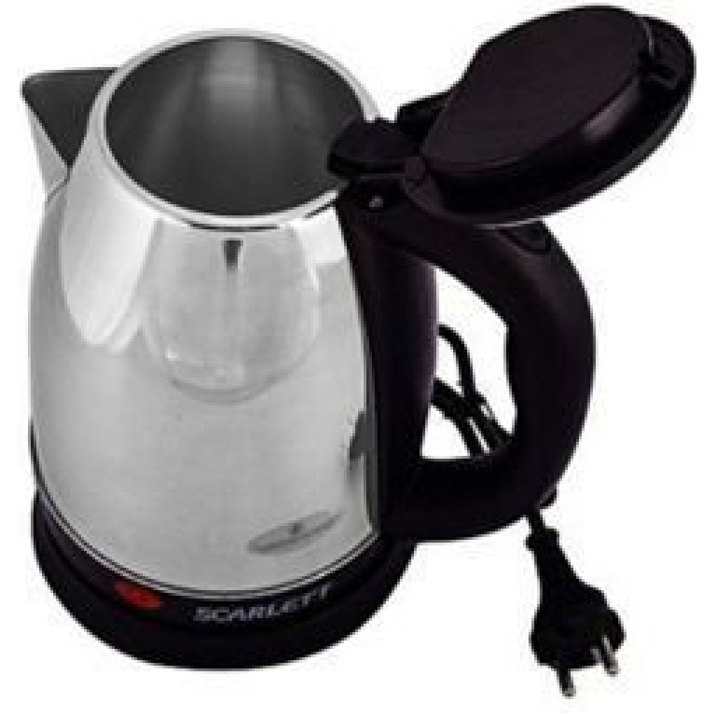 Scarlett Electric Pacolater Heat Kettle Steel 2L - Silver