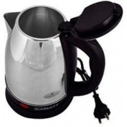 Scarlett Electric Pacolater Heat Kettle Steel 2L - Silver