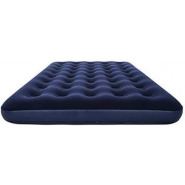 Flocked Full-Size Air Bed lnflatable Mattress,Blue Mattresses TilyExpress