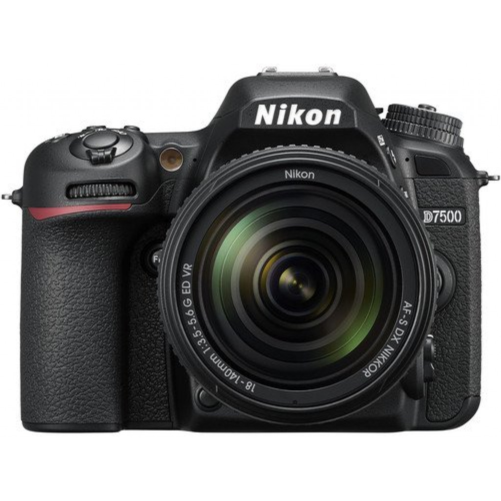 Nikon D7500 DSLR Camera with 18-140mm Lens - Black