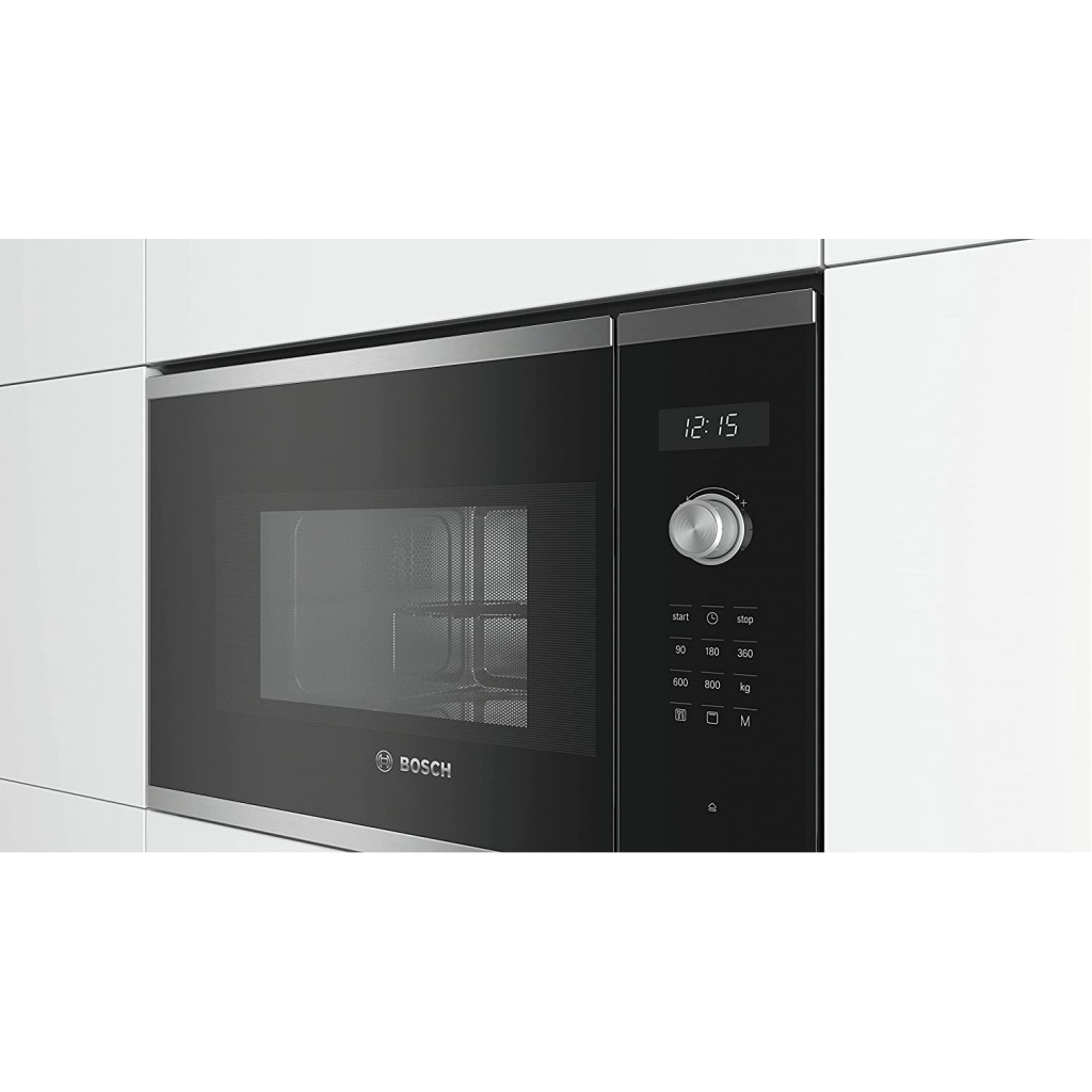 Bosch BEL524MS0 Series 6 Integrated Built-in Microwave, 60 x 38 cm, 20 Litres, White