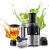 Panasonic 800W, Juicer with full metal spinner, glass blender jug and mill (Model MJDJ31)