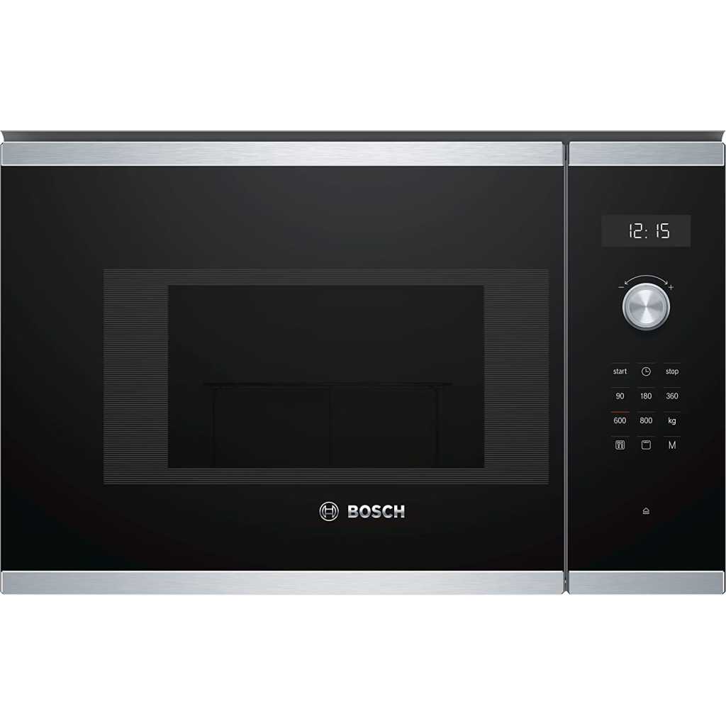 Bosch BEL524MS0 Series 6 Integrated Built-in Microwave, 60 x 38 cm, 20 Litres, White