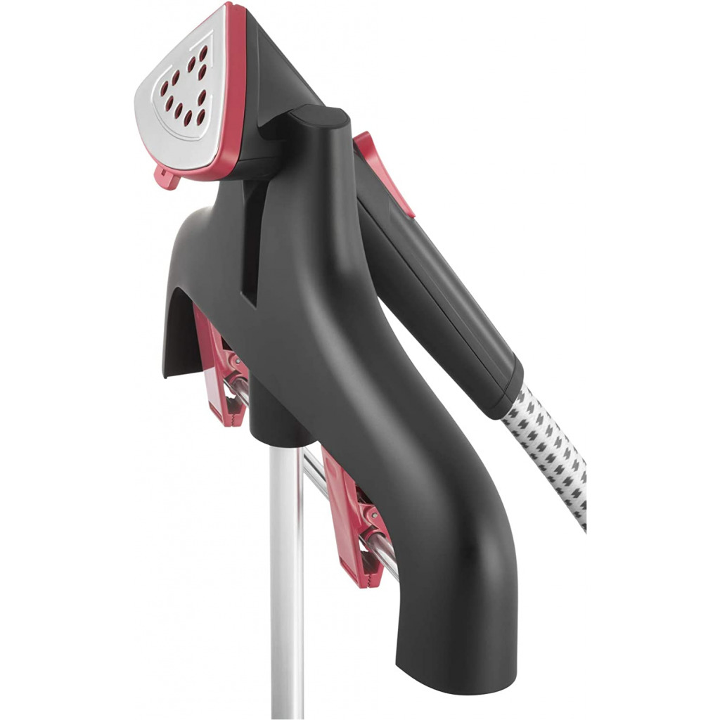 Tefal Master Precision 360 2.5 Litre Upright Garment Steamer, 1500 Watts, Black / Pink, It6540M0