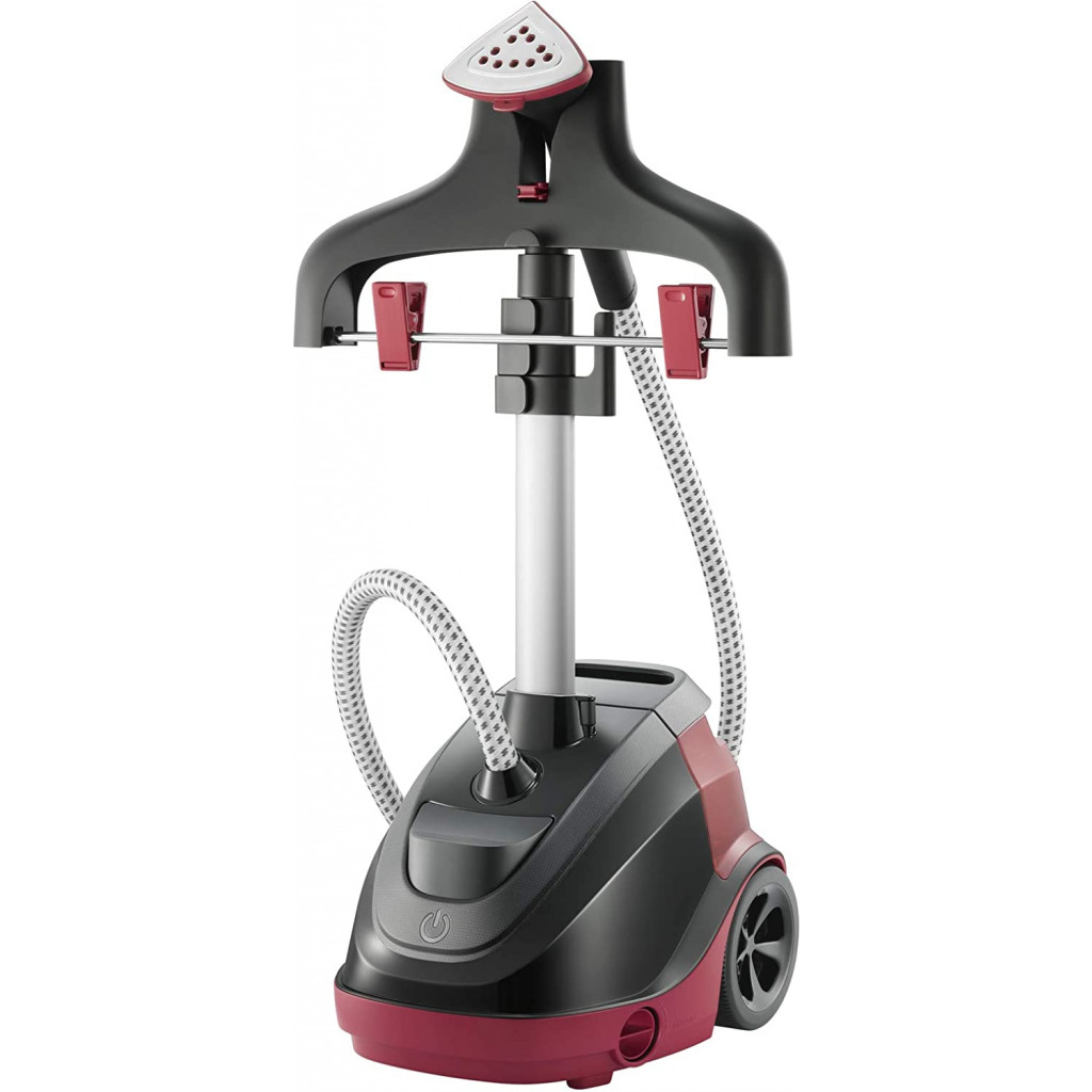 Tefal Master Precision 360 2.5 Litre Upright Garment Steamer, 1500 Watts, Black / Pink, It6540M0