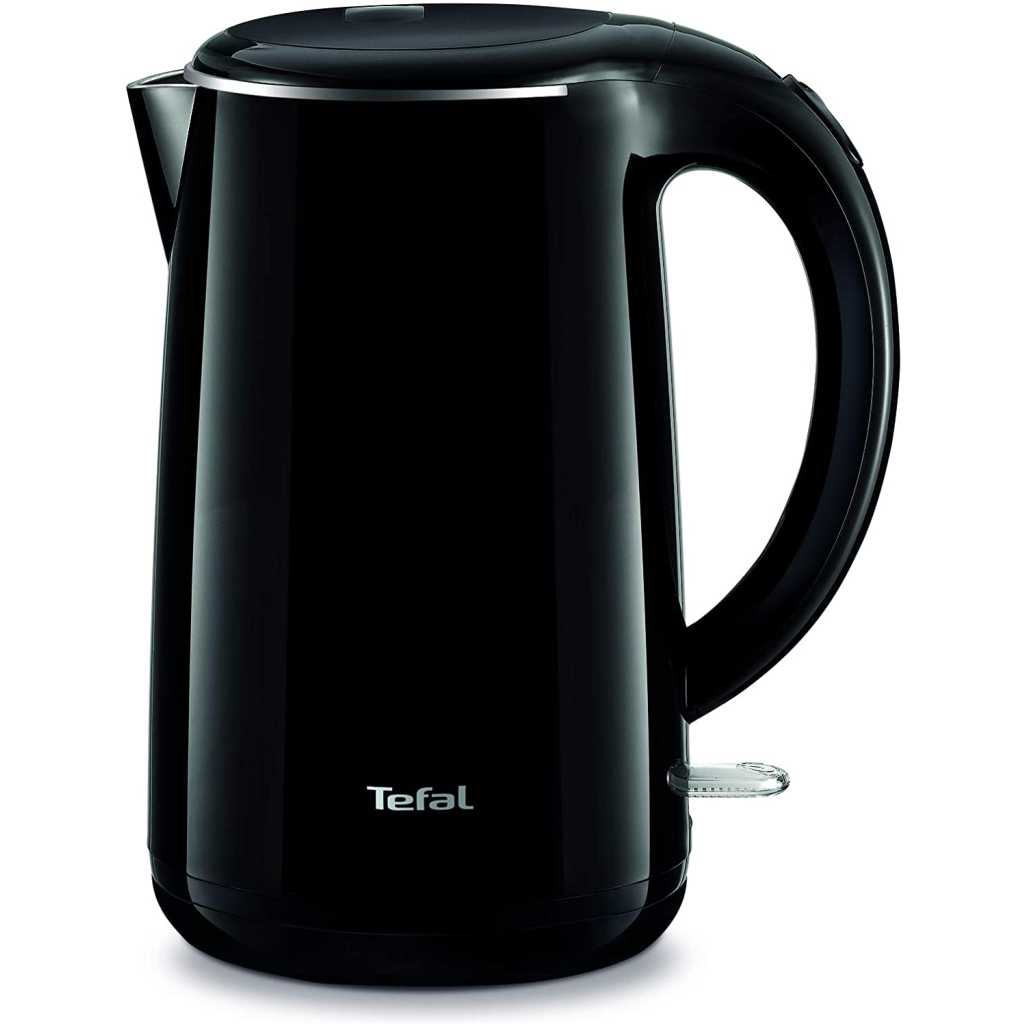 Tefal Safe Tea Insulated Electric Kettle 1,800 Watts - 1.7 Liter, KO260865 Percolator - Black