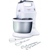 Moulinex Quick Mix Hand Mixer With Stainless Steel Stand Bowl, 300 Watts, White, Plastic, Hm312127