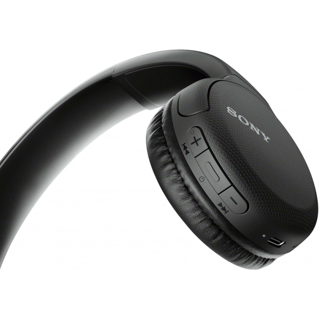 Sony - WH-CH510 Wireless On-Ear Headphones - Black