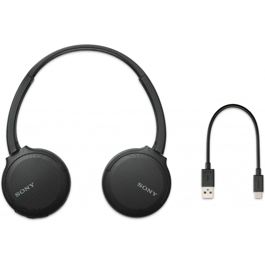 Sony - WH-CH510 Wireless On-Ear Headphones - Black