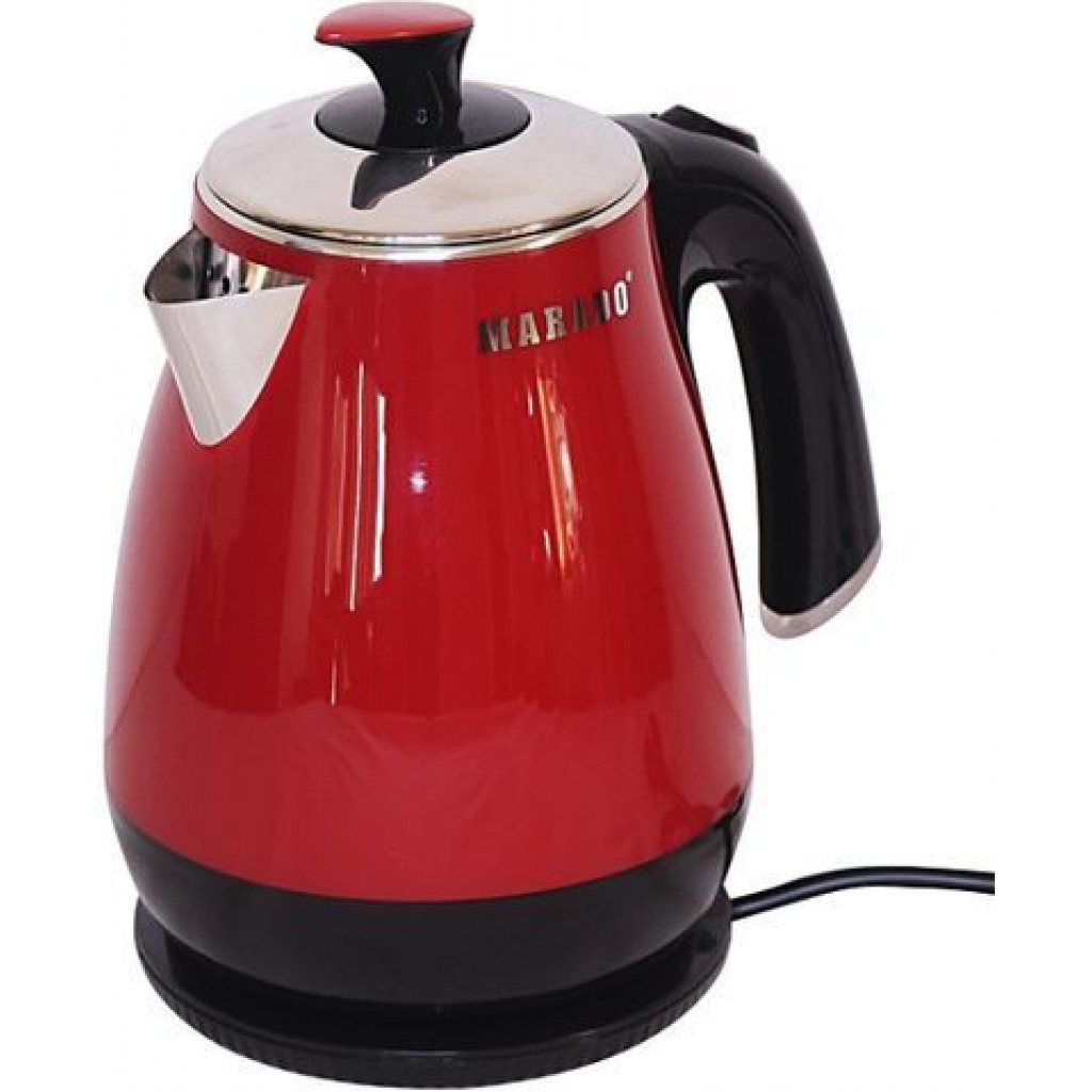Marado Electric Heat Kettle, 2 Litres - Red