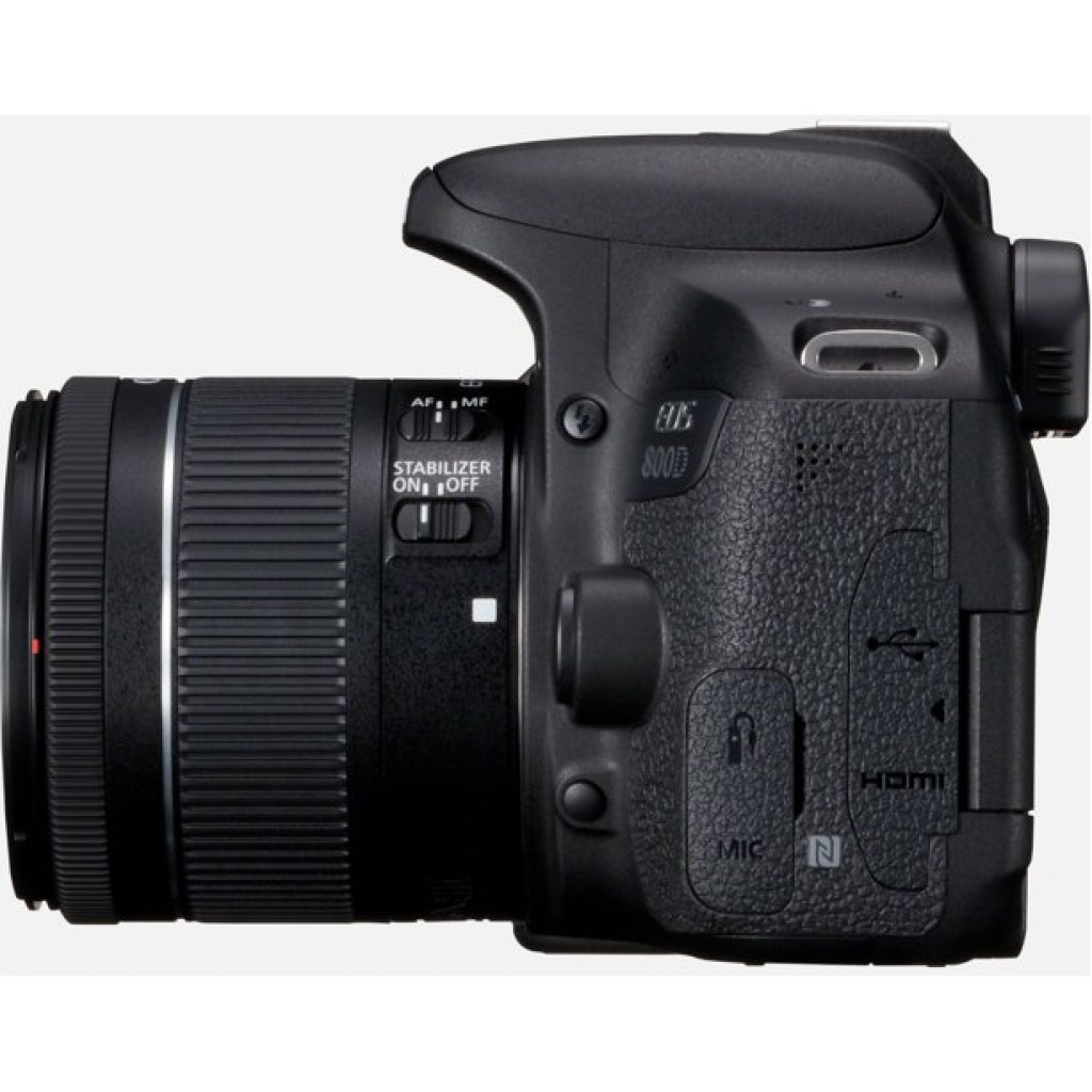 Canon EOS 800D 24.2 Megapixel Digital SLR Camera with Lens, 0.71