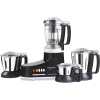 Panasonic MX-AC400 550-Watt Super Mixer Grinder with 4 Jars (Black)