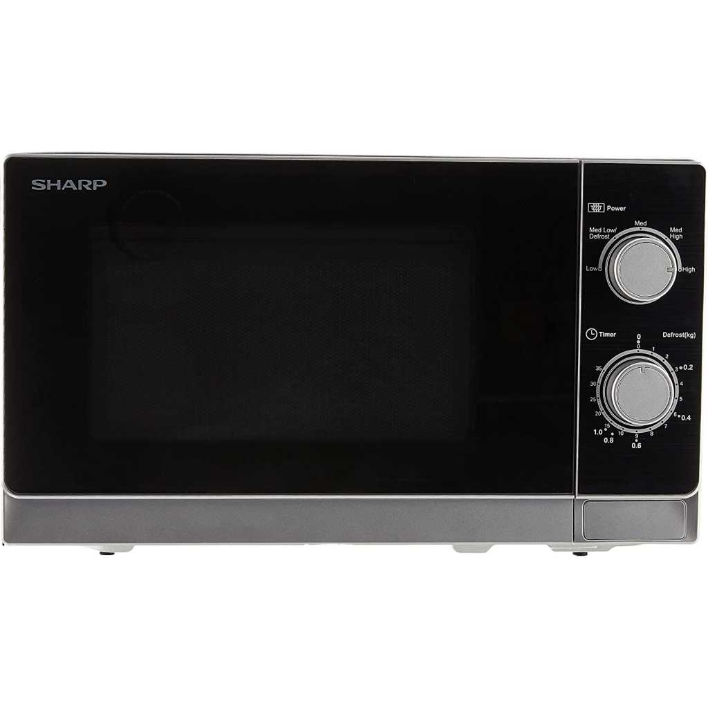 Sharp R-20CT(S) 20- Liters Microwave Oven - Silver