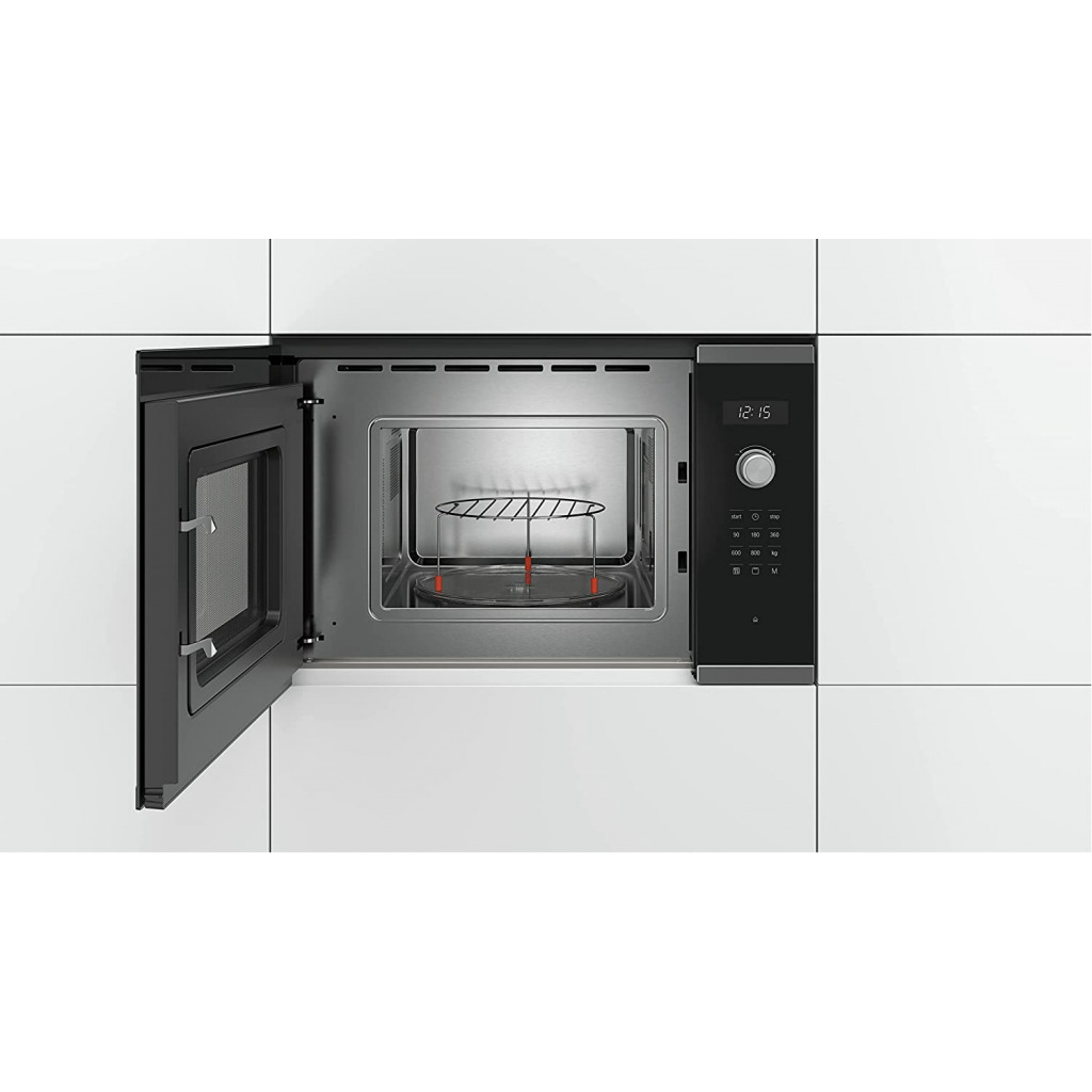 Bosch BEL524MS0 Series 6 Integrated Built-in Microwave, 60 x 38 cm, 20 Litres, White