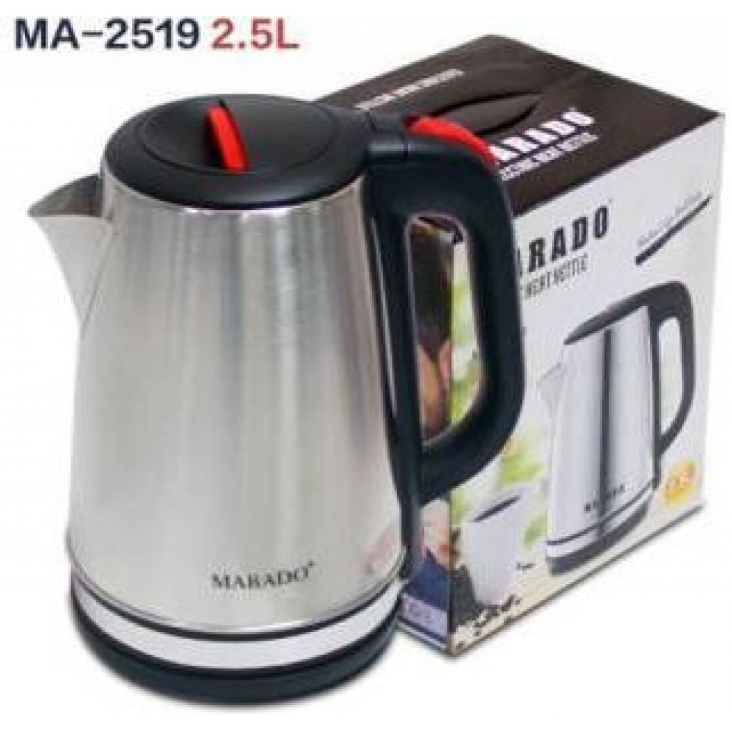 Marado 2.5L Electric Heat Kettle Percolator - Purple