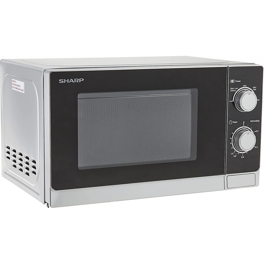 Sharp R-20CT(S) 20- Liters Microwave Oven - Silver