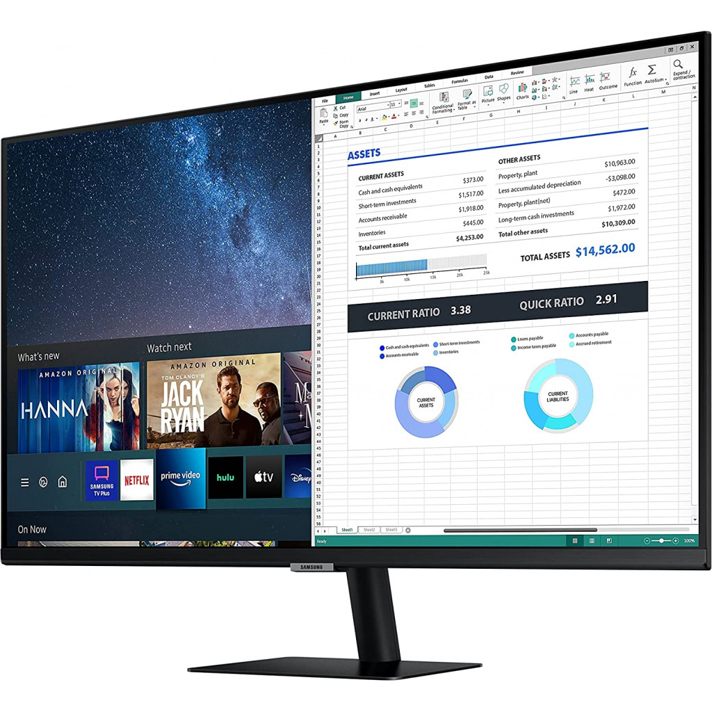 Samsung LS32AM500 32 - Inch Full HD LED Hybrid Streaming TV & Monitor With Full Smart Platform - Black