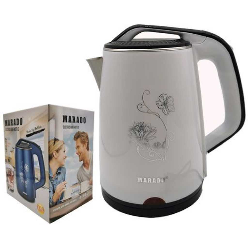 Marado Electric Kettle-Marado-2.5L-White