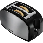 Kenwood 2 Slice Bread Toaster TCM01A0BK With Defrost Function - Metal & Black