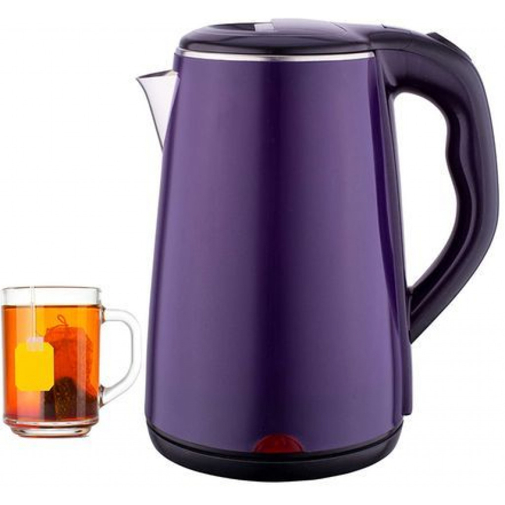 Marado 2.5L Electric Heat Kettle Percolator - Purple